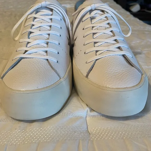 ❌SOLD❌Converse One Star Prime OX White Leather Unisex Sneakers *NWOB* - Picture 4 of 8